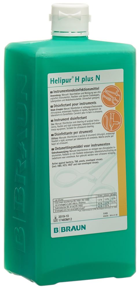 HELIPUR Instrumentendesinfekektion Konz 1000 ml