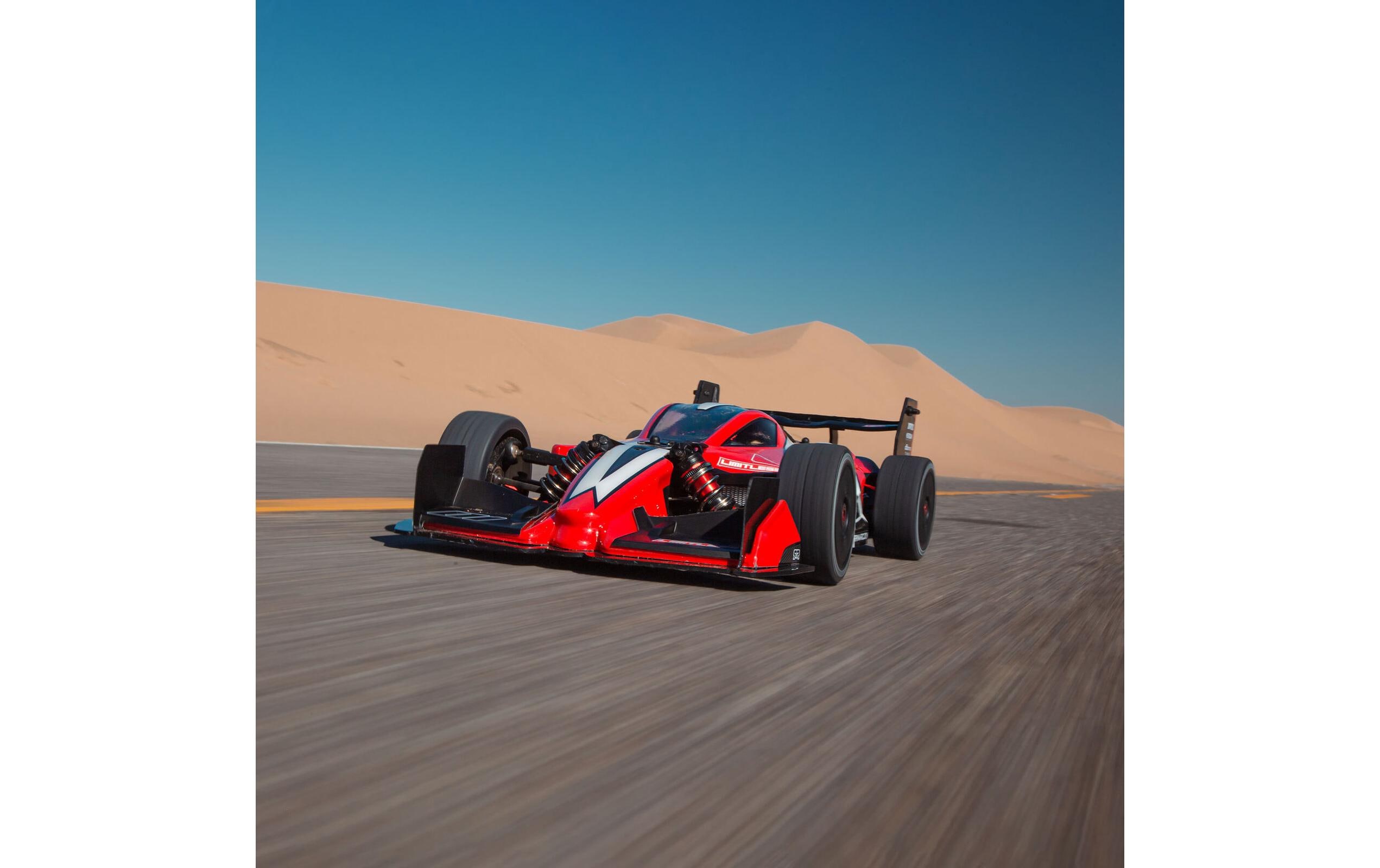 Rennwagen Limitless V2 Roller, 1:7<br>Speed Basher, optimiert für 8S Antriebe