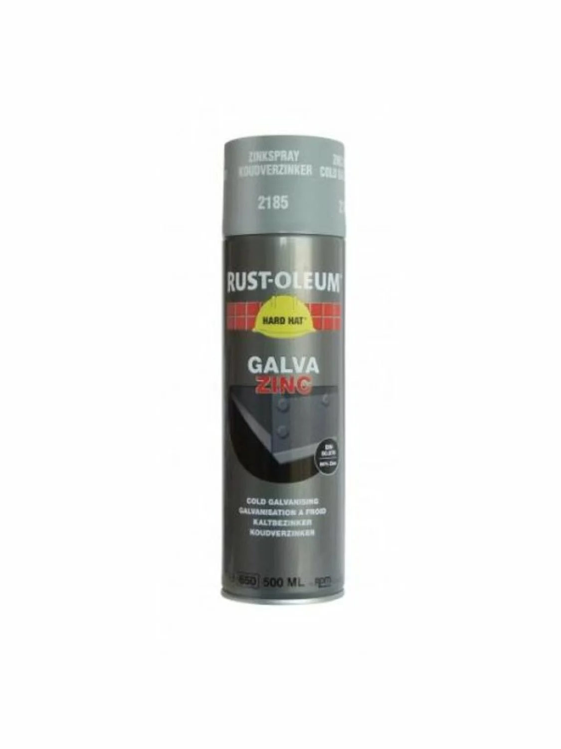 Rust-Oleum Hard Hat Galva Zinc - zink - 0,5L