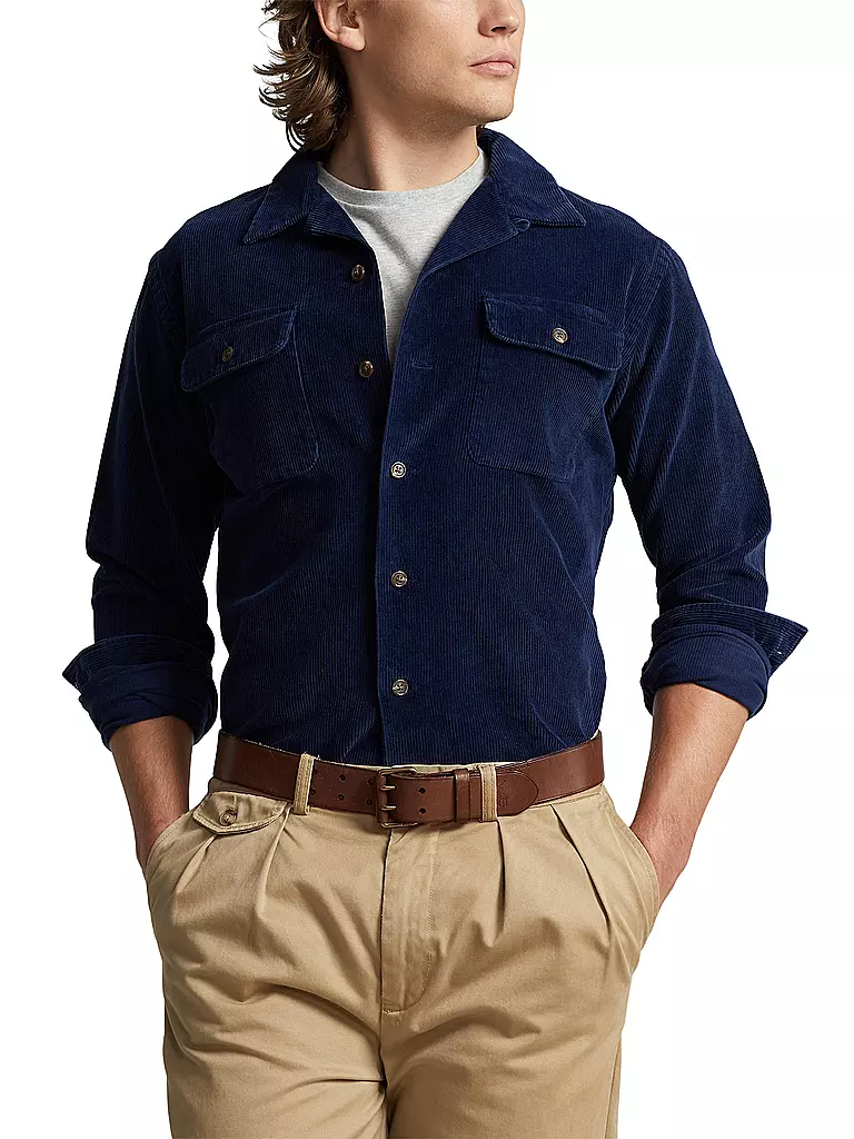 POLO RALPH LAUREN Overshirt dunkelblau