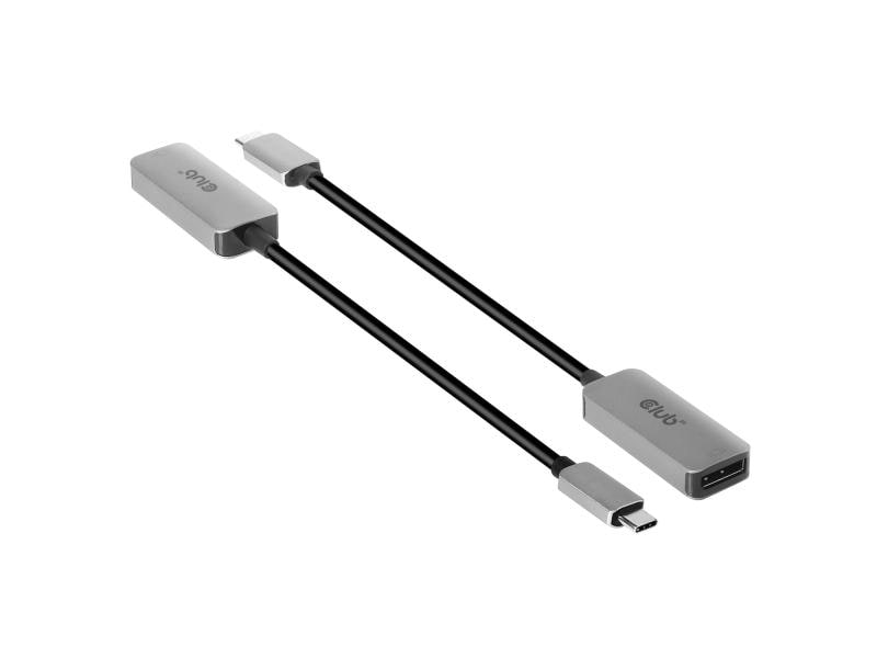 Club 3D Adapter USB Type C – DisplayPort 1.4 USB Type C auf DisplayPort 1.4 Adapter