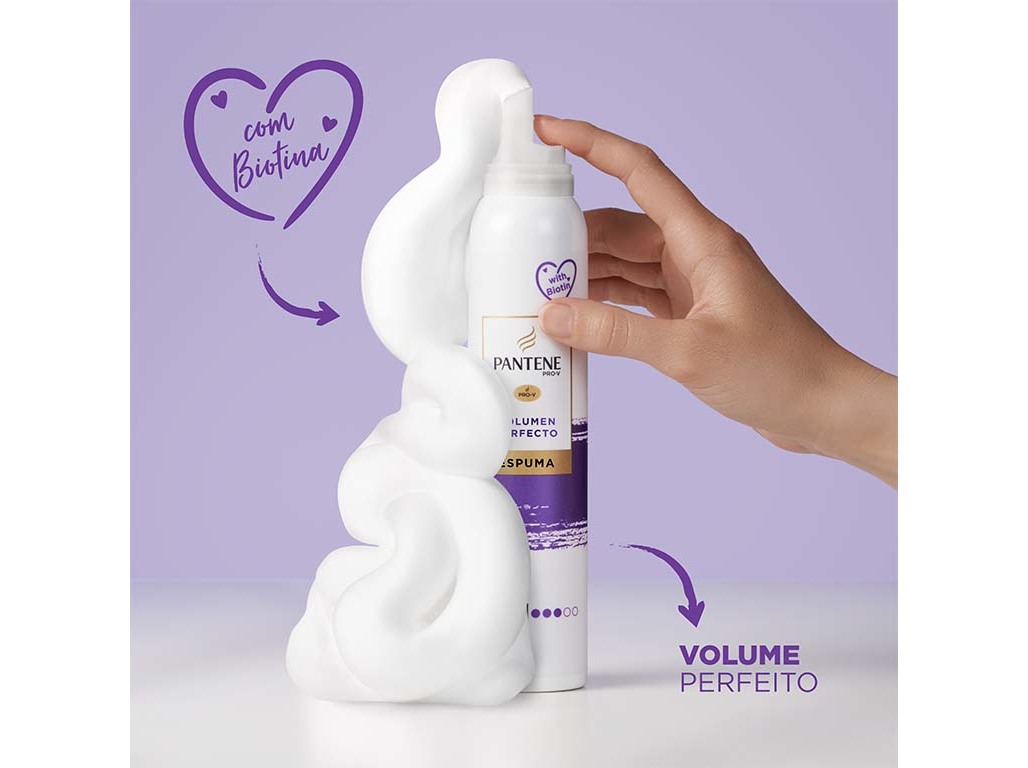 ESPUMA PANTENE VOLUME PERFEITO 300ML
