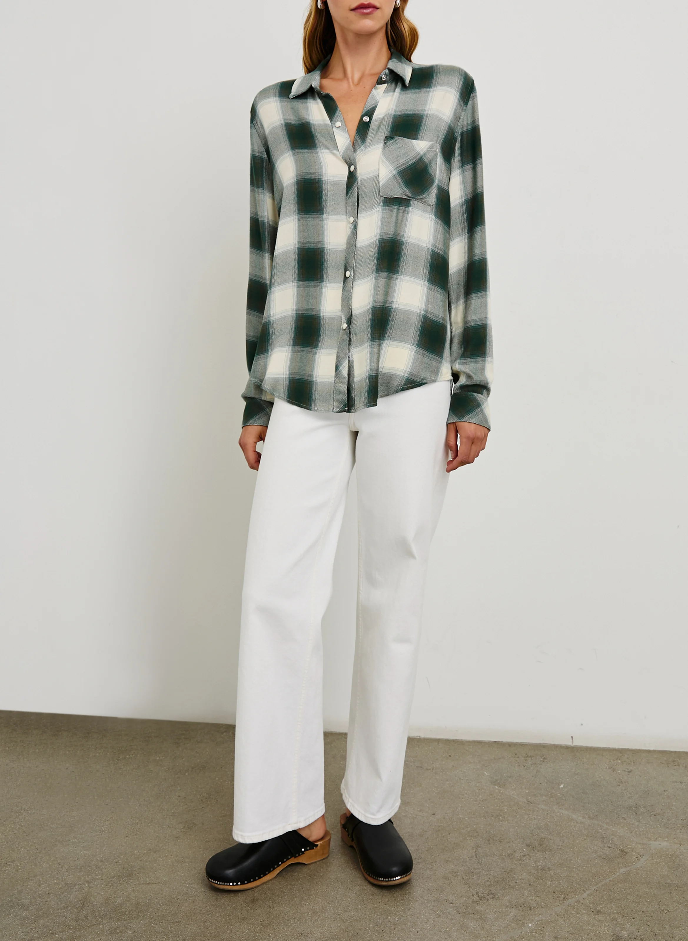 HUNTER - Chemise droite à carreaux | Multicolore