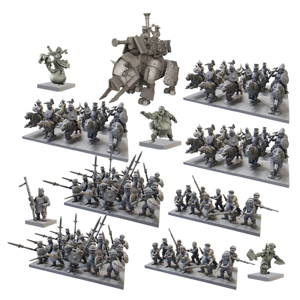 Kings of War - Méga Armée Halfling