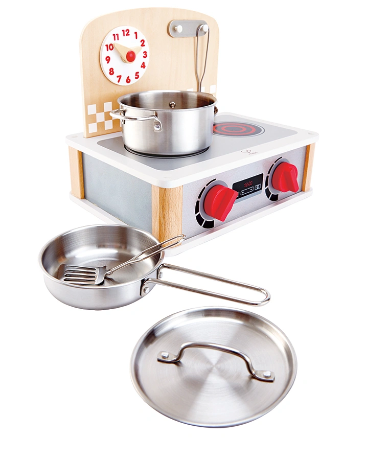 Küchen- & Grill-Set 2-IN-1 6-teilig aus Holz