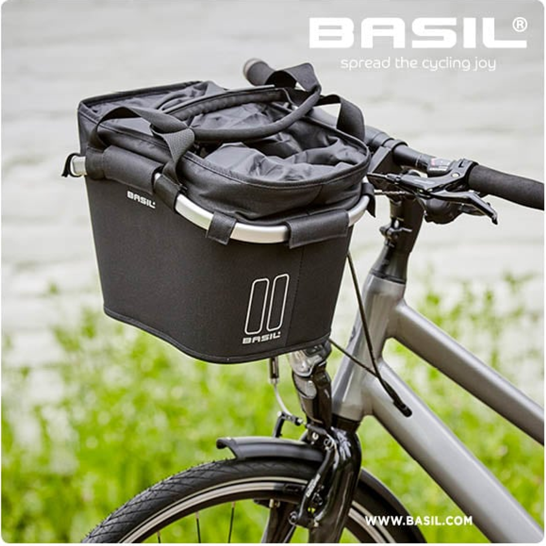 Basil Classic Carry All KLICKfix Fietsmand