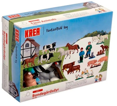 KREA Bondegårdsdyr 22 Stk