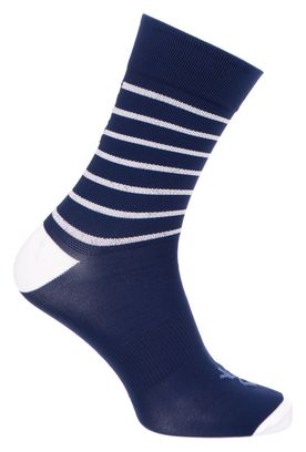 Paire de Chaussettes LeBram Ventoux Marine Blanc