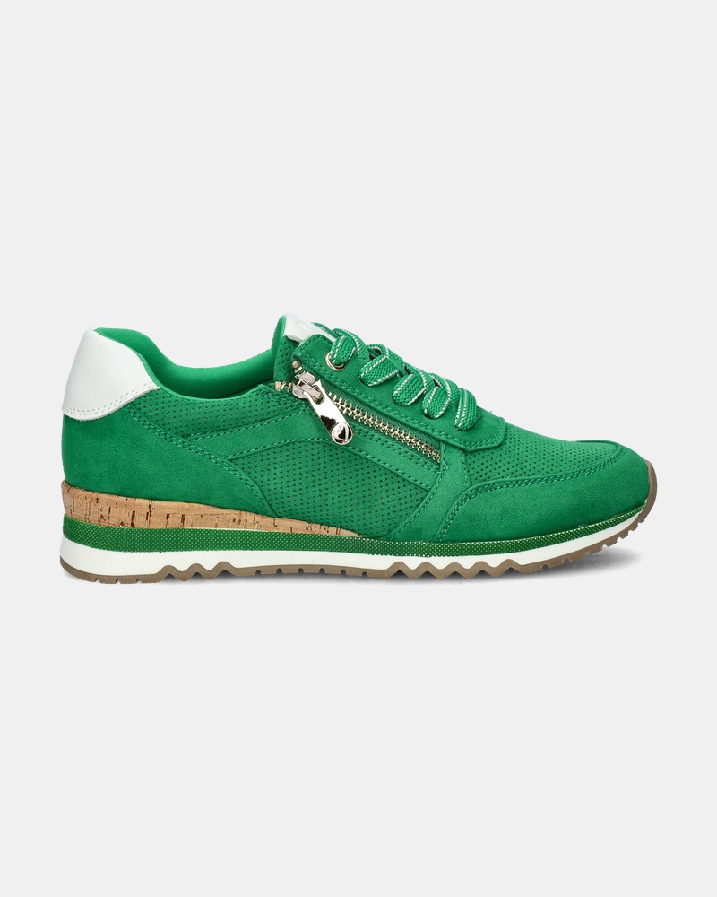 Marco Tozzi Lage sneakers  - groen