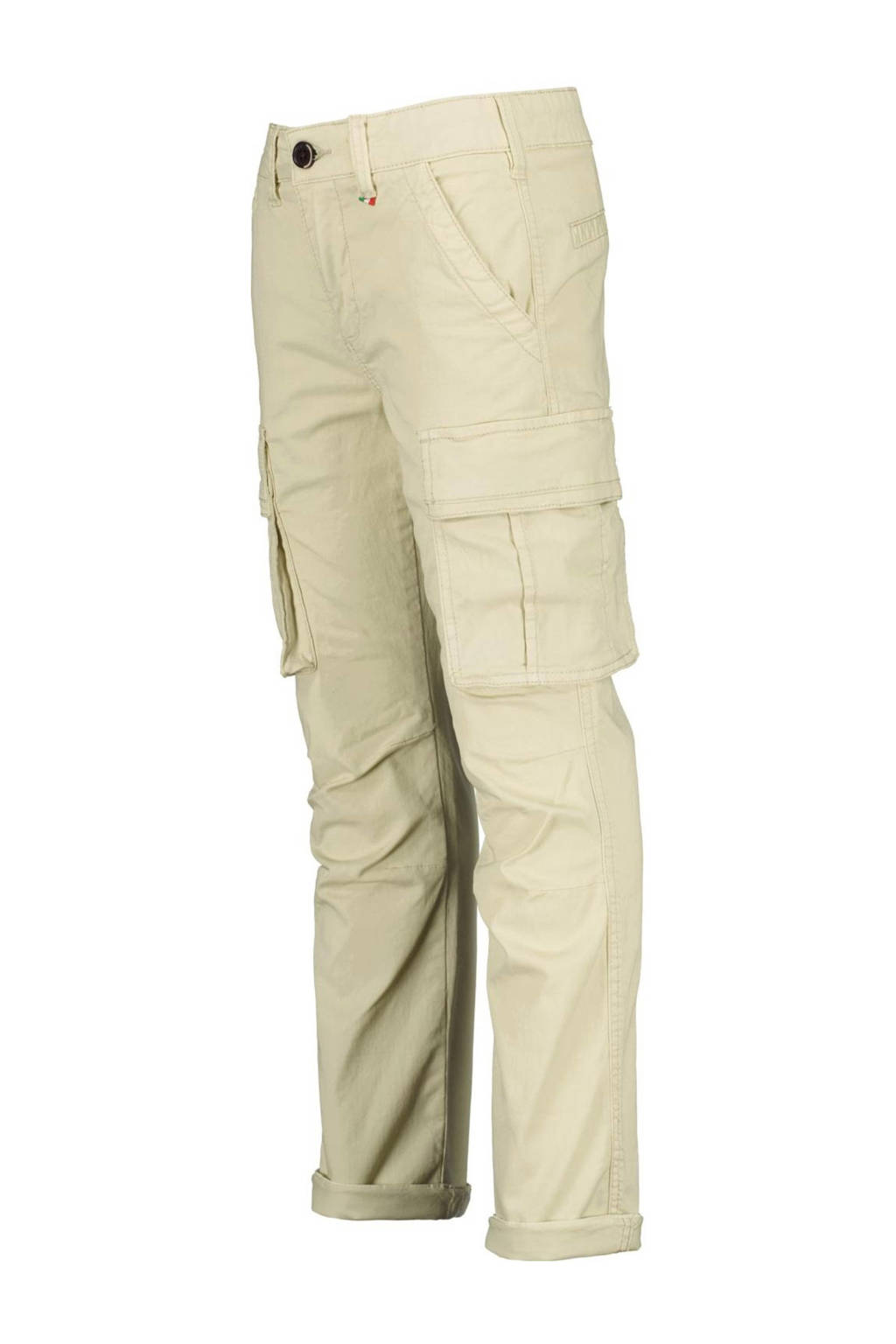 Vingino regular fit cargobroek Bergamo wit