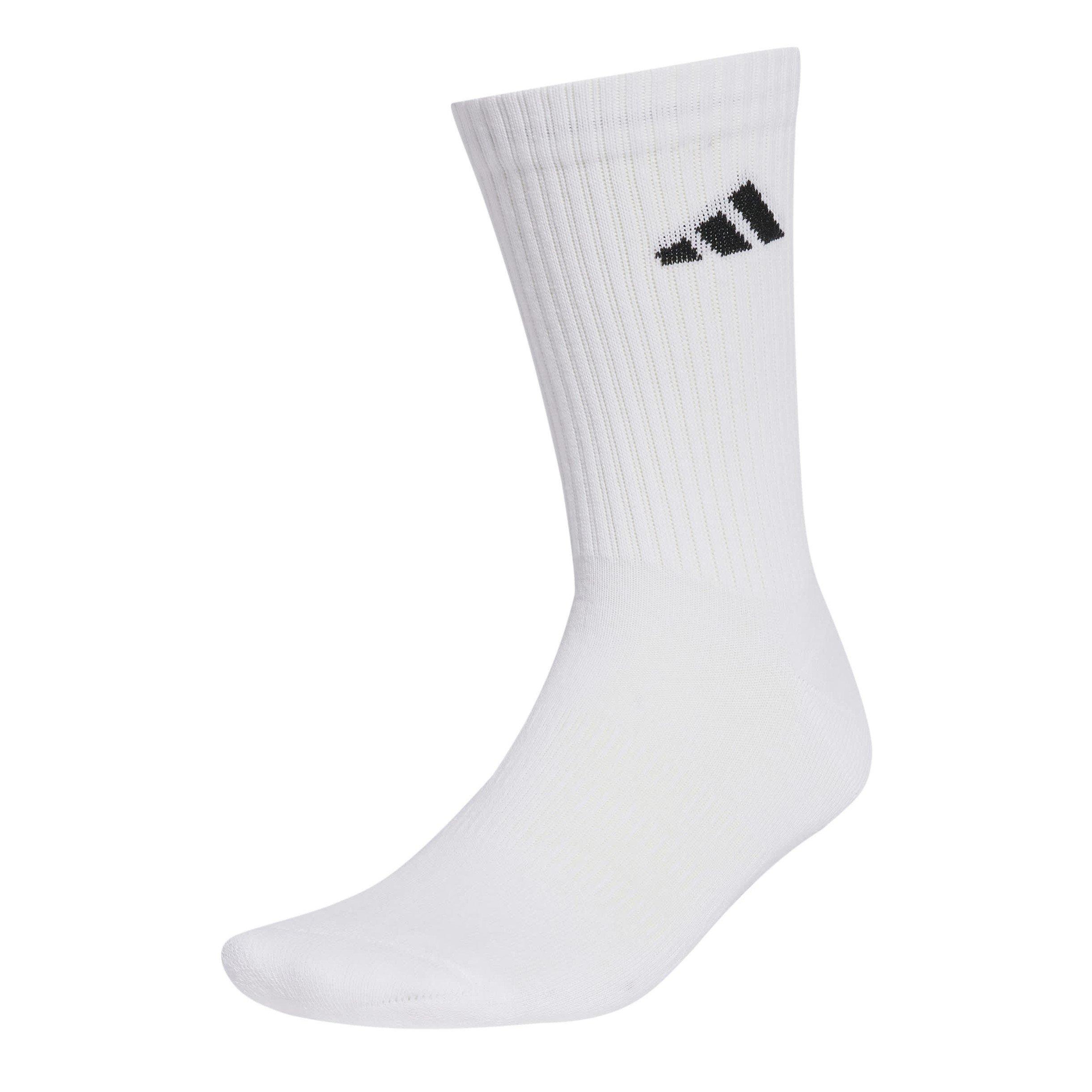 adidas 3 Pack Crew Socks Adults