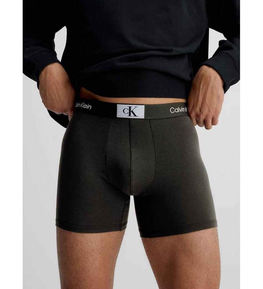 Cueca Boxer Calvin Klein CK96 Preta