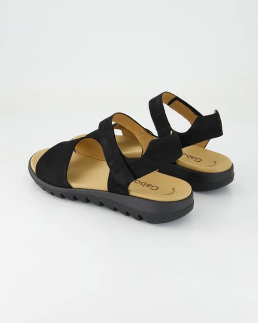 Gabor 64.810.17 Sandalen in Schwarz