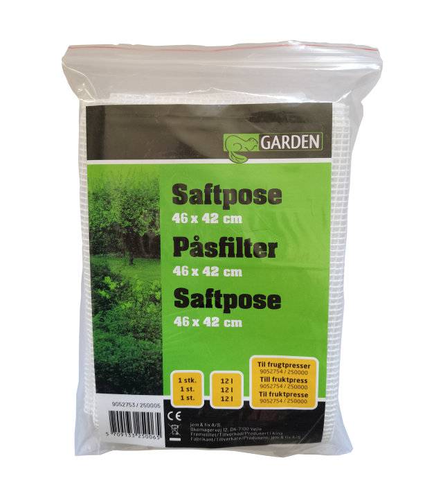 Pose til saftpresser på 12 liter - Garden