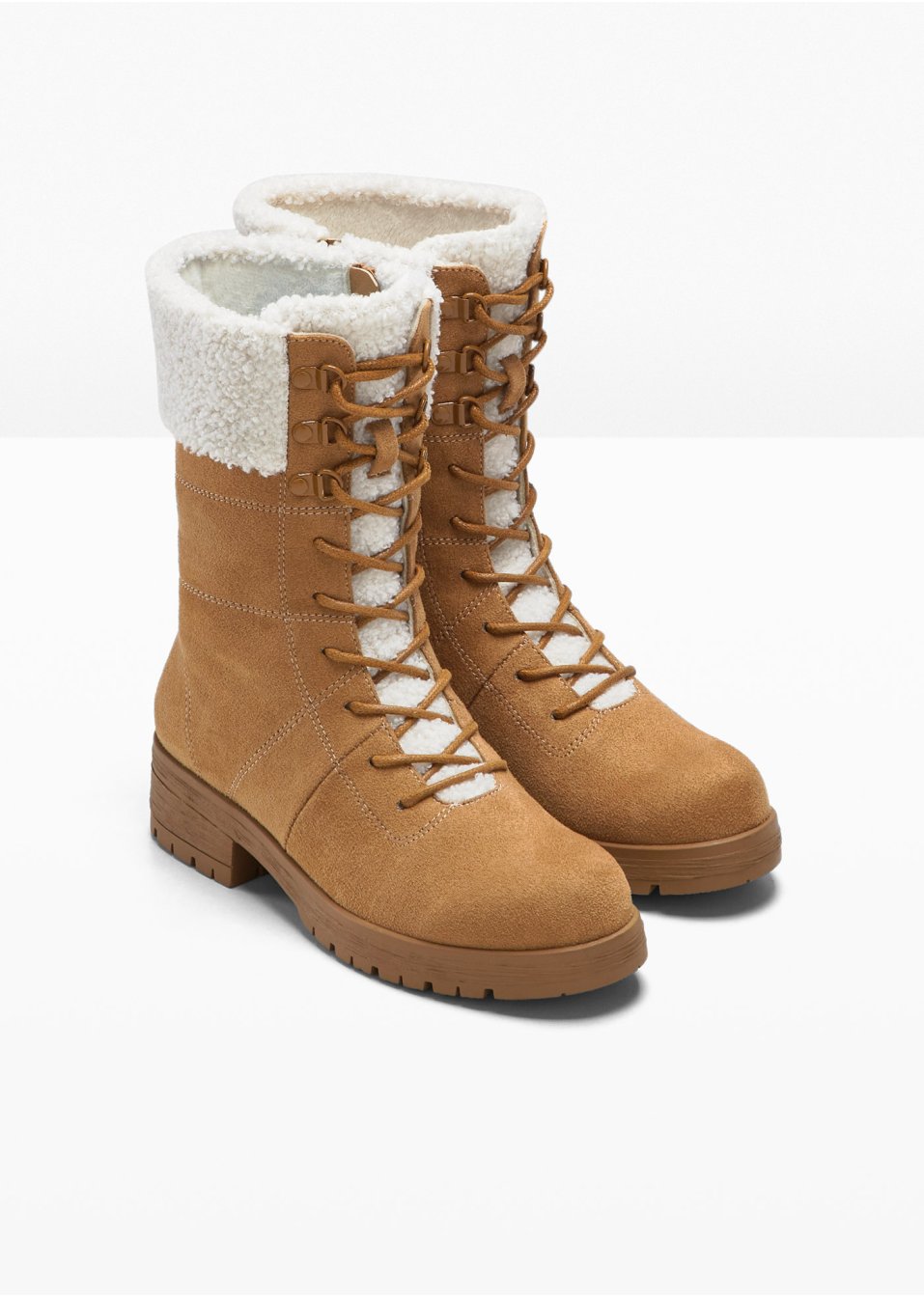 Boots à lacets