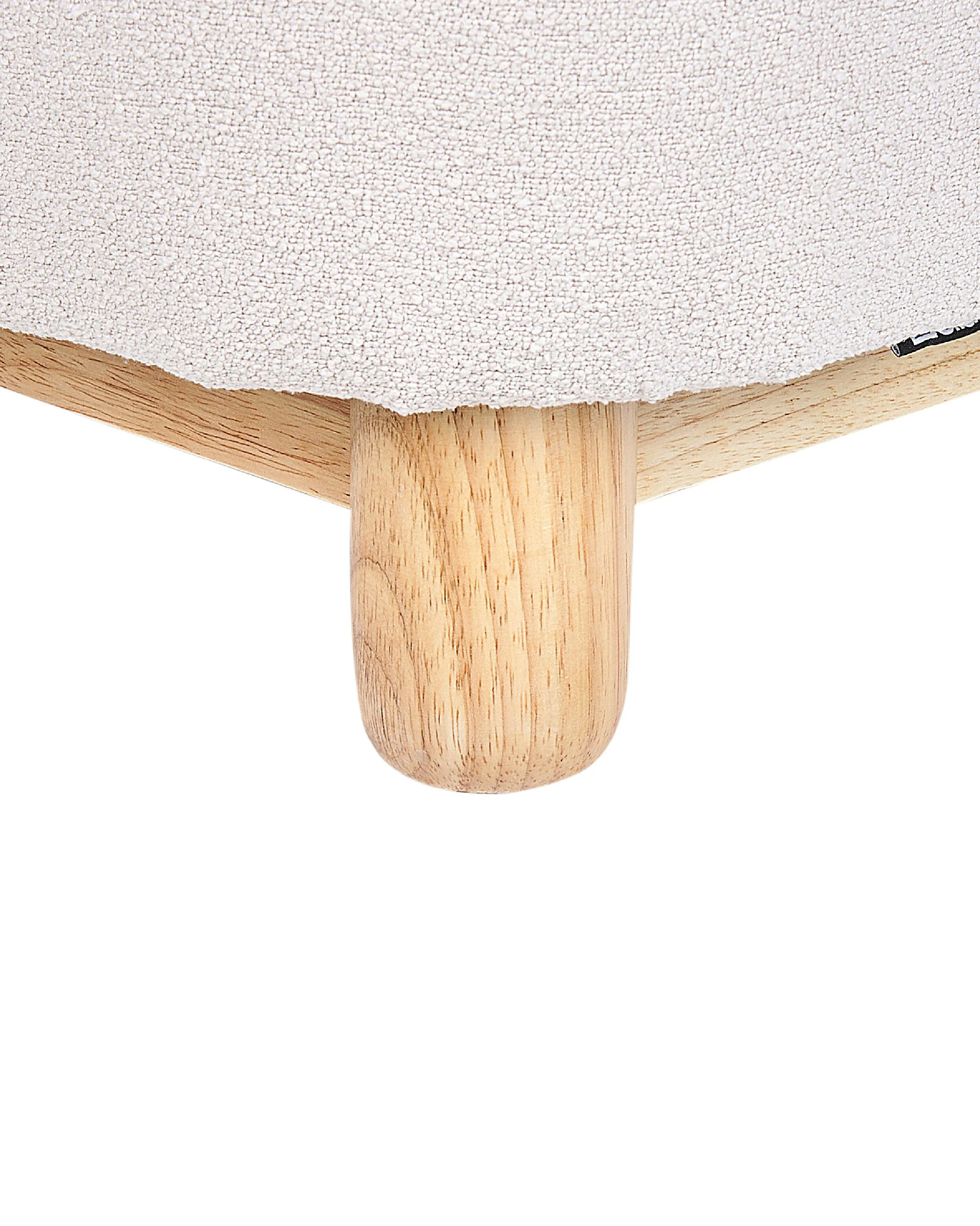 Kinderfauteuil Dinosaurus FABORG Stof Lichtbeige