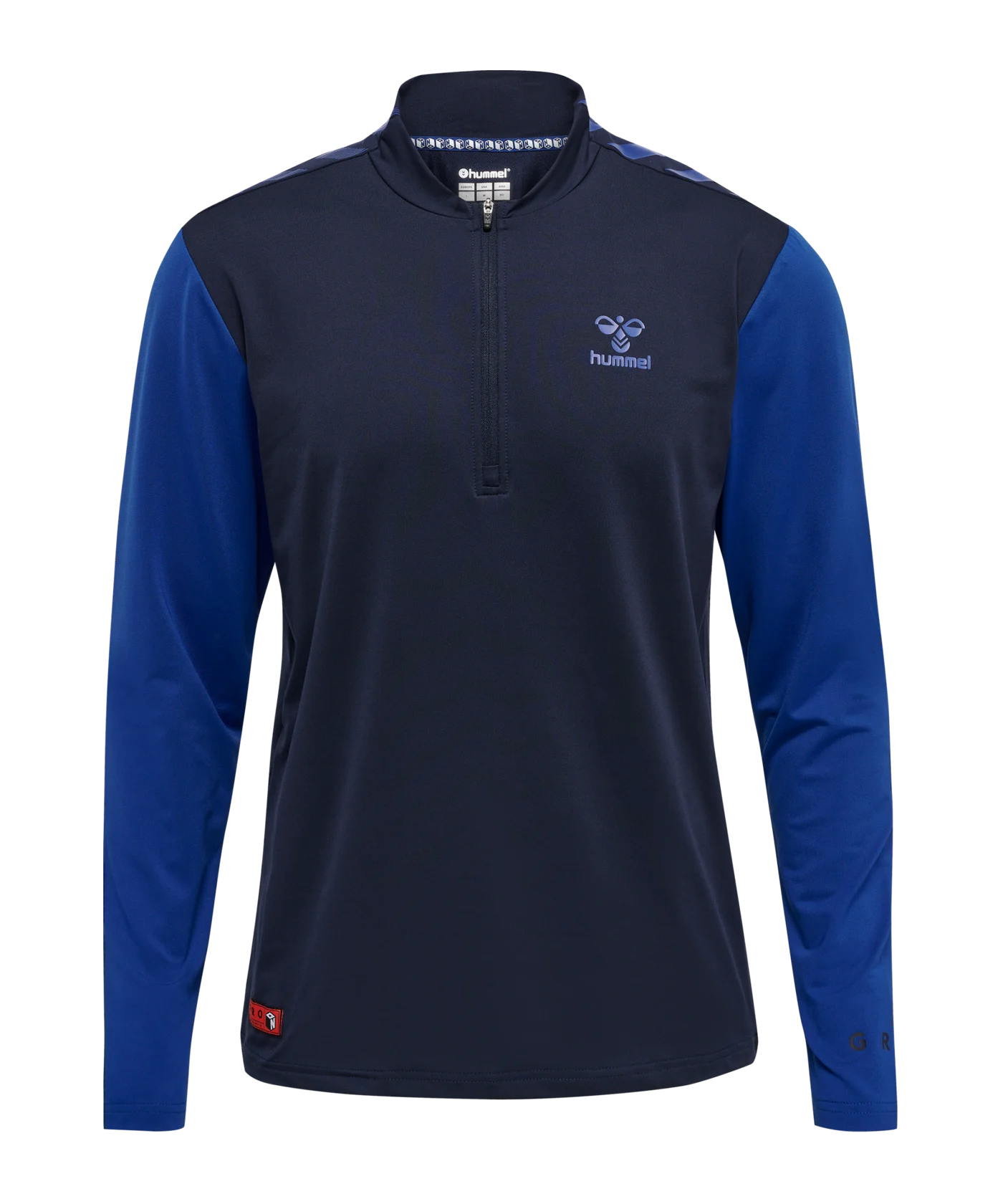 Hummel hmlPRO Grid HalfZip Sweatshirt Blau F7130