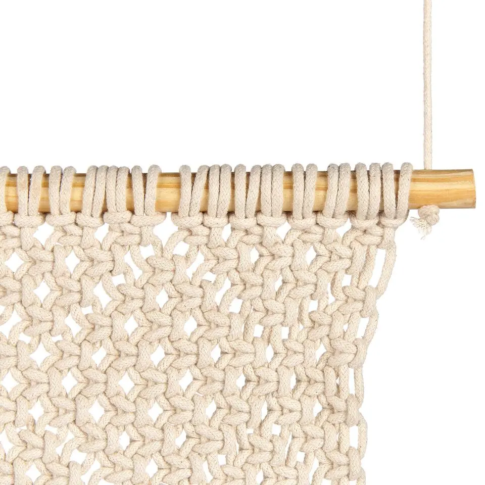 OKARA - Wanddecoratie - Beige - Katoen