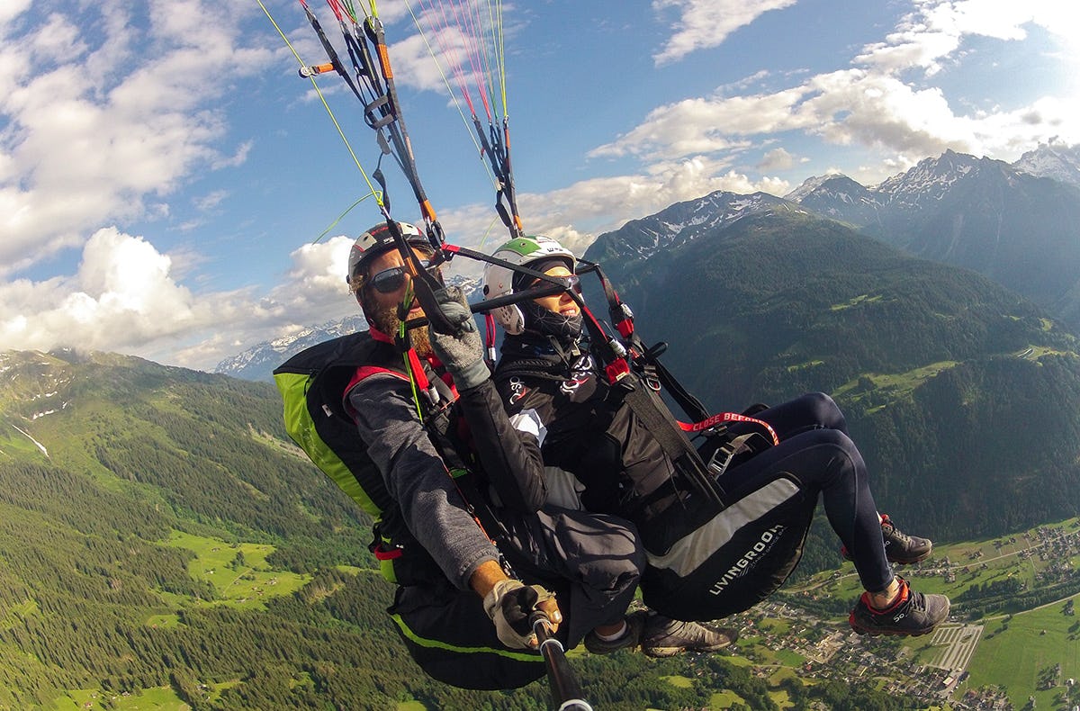 Gleitschirm Tandemflug St. Gallenkirch