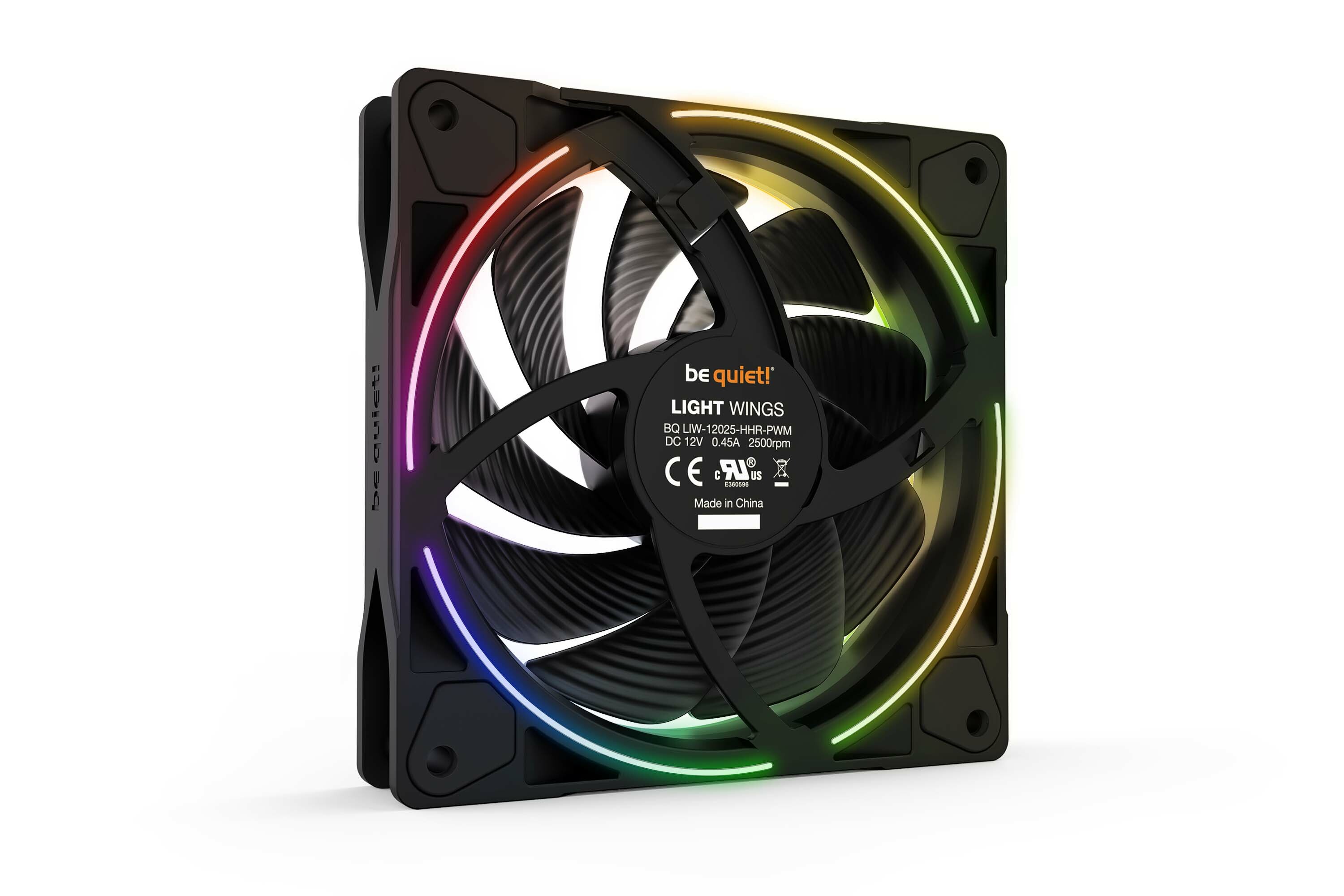 be quiet! LIGHT WINGS 120mm PWM high-speed Triple-Pack