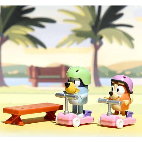 Bluey & Bingos Skaterun Fun legesæt