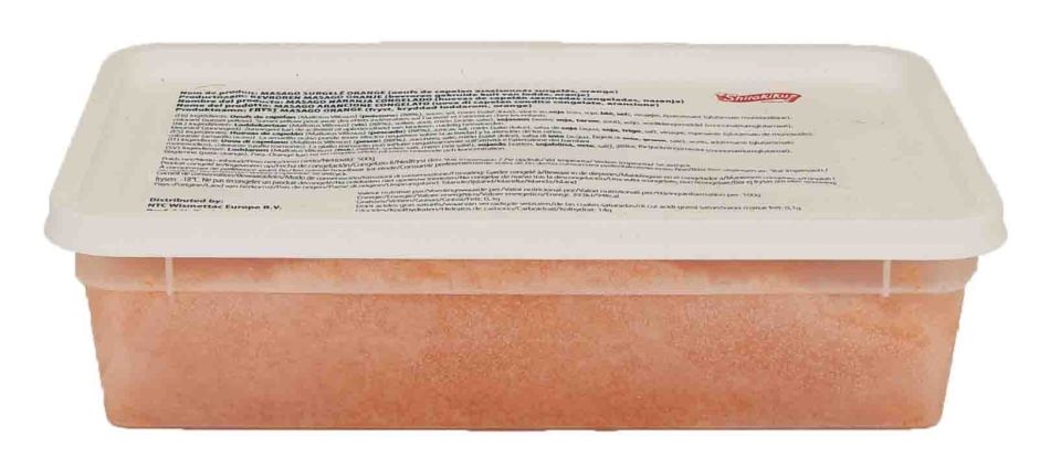 Shirakiku Bevroren Gekruide Masago Glimmend Oranje 500g
