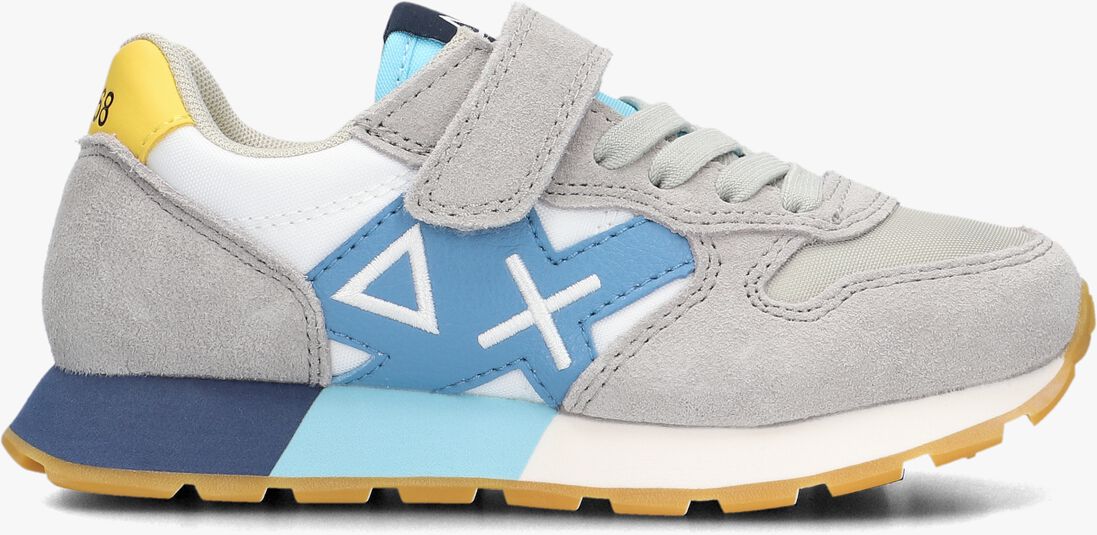 SUN68 grijze sun68 lage sneakers boys jaki bicolor