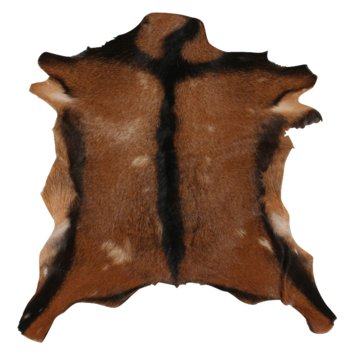 Geitenvacht Vloerkleed Bruin Gemeleerd 20 mm 70x50 cm