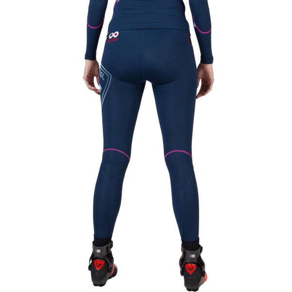 Collant ski de fond ROSSIGNOL W INFINI COMPRESSION RACE TIGH DARK NAVY