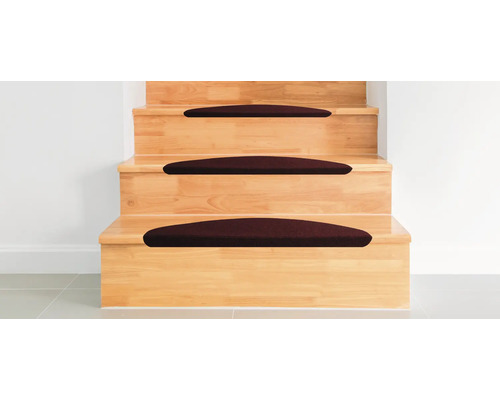 Traptredeset Parijs rood 25x65 cm 15-delig