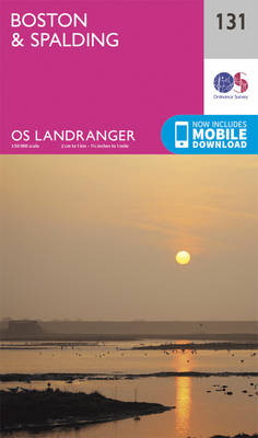 Boston & Spalding - OS Landranger Map 131 (Sheet map, folded)