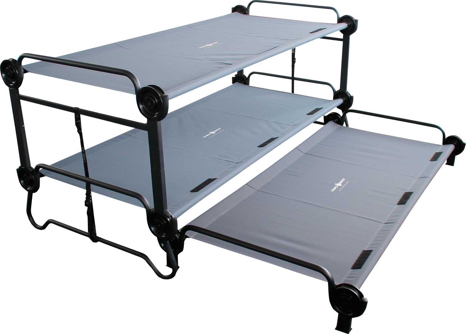 Disc-O-Bed Trundle Camping Feldbett ohne Seitentasche Anthrazit