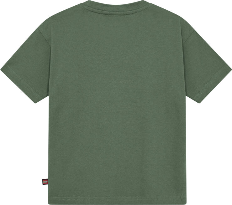 LEGO kidswear-LEGO børnetøj LWTAFFY 118 - T-SHIRT S/S Green