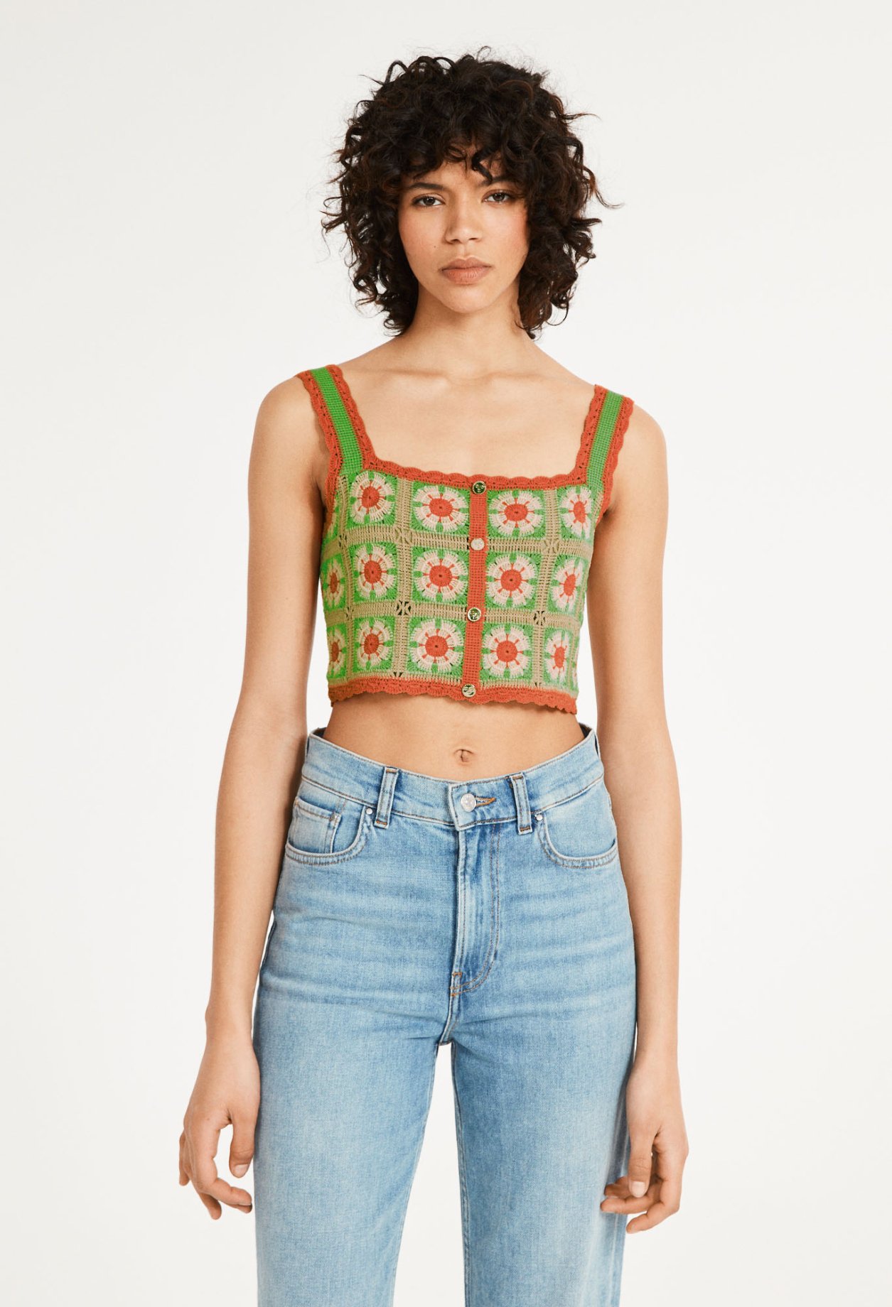 Top en crochet