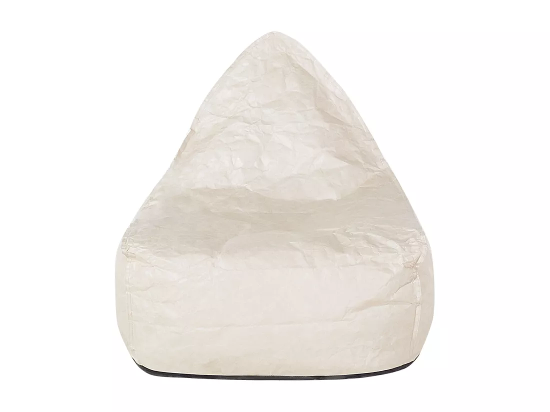 Pouf poire 200 L DROP 63 cm 75 cm Beige clair
