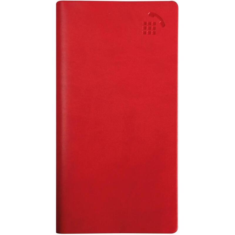 Carnet d'adresses Winner 7,5 x 11 cm - Couleurs assorties