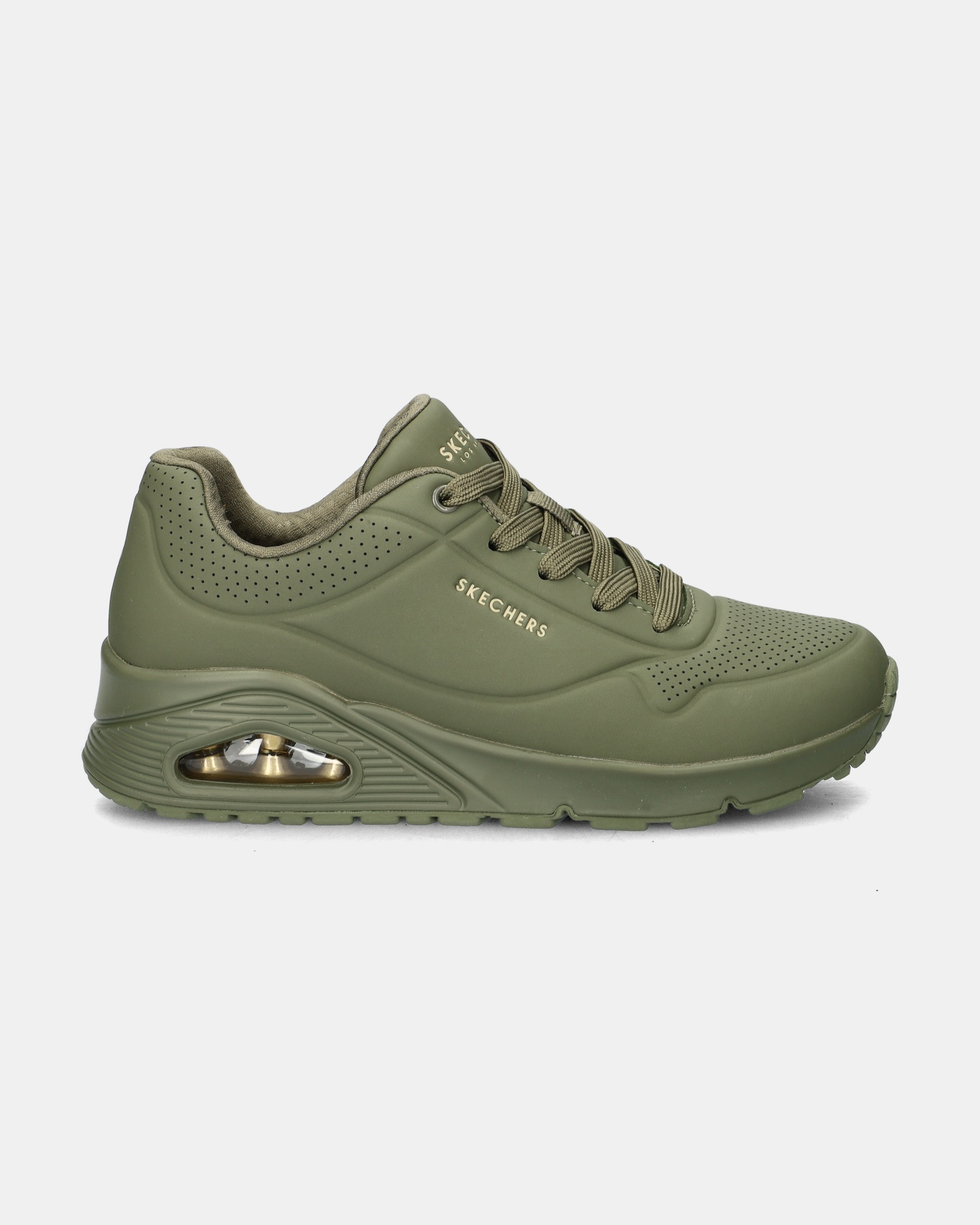 Skechers Street Uno Lage sneakers  - groen