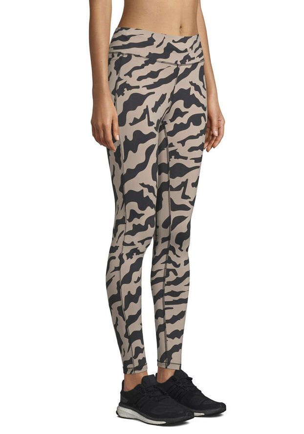 Casall Iconic Printed 7/8 tights Brun