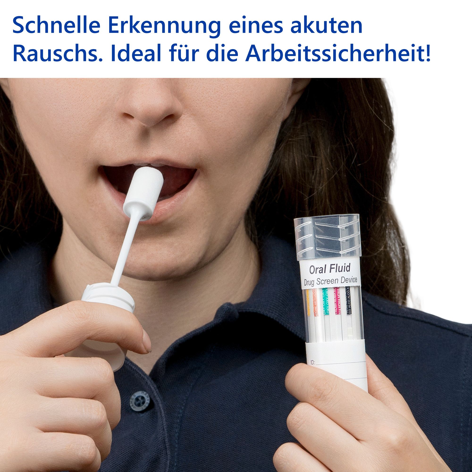 LuxmedIQ Speichel Alkoholtester - Einweg Alkolholtest zum Nachweis des Blutalkoholspiegels