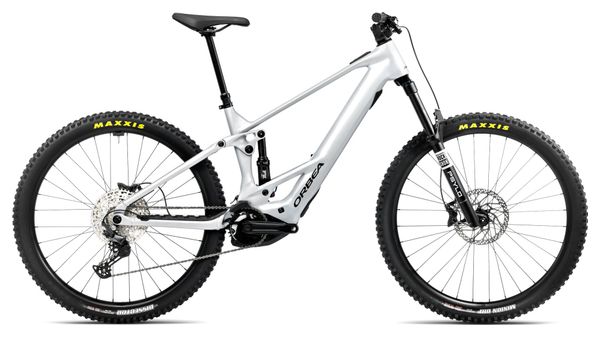 VTT Électrique Tout-Suspendu Orbea Wild ST H30 Shimano Deore 12V 600 Wh 29'' Argent Halo 2025