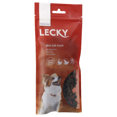 Lecky Hundeleckerli Mini Soft Bones mit Kaninchen 130g
