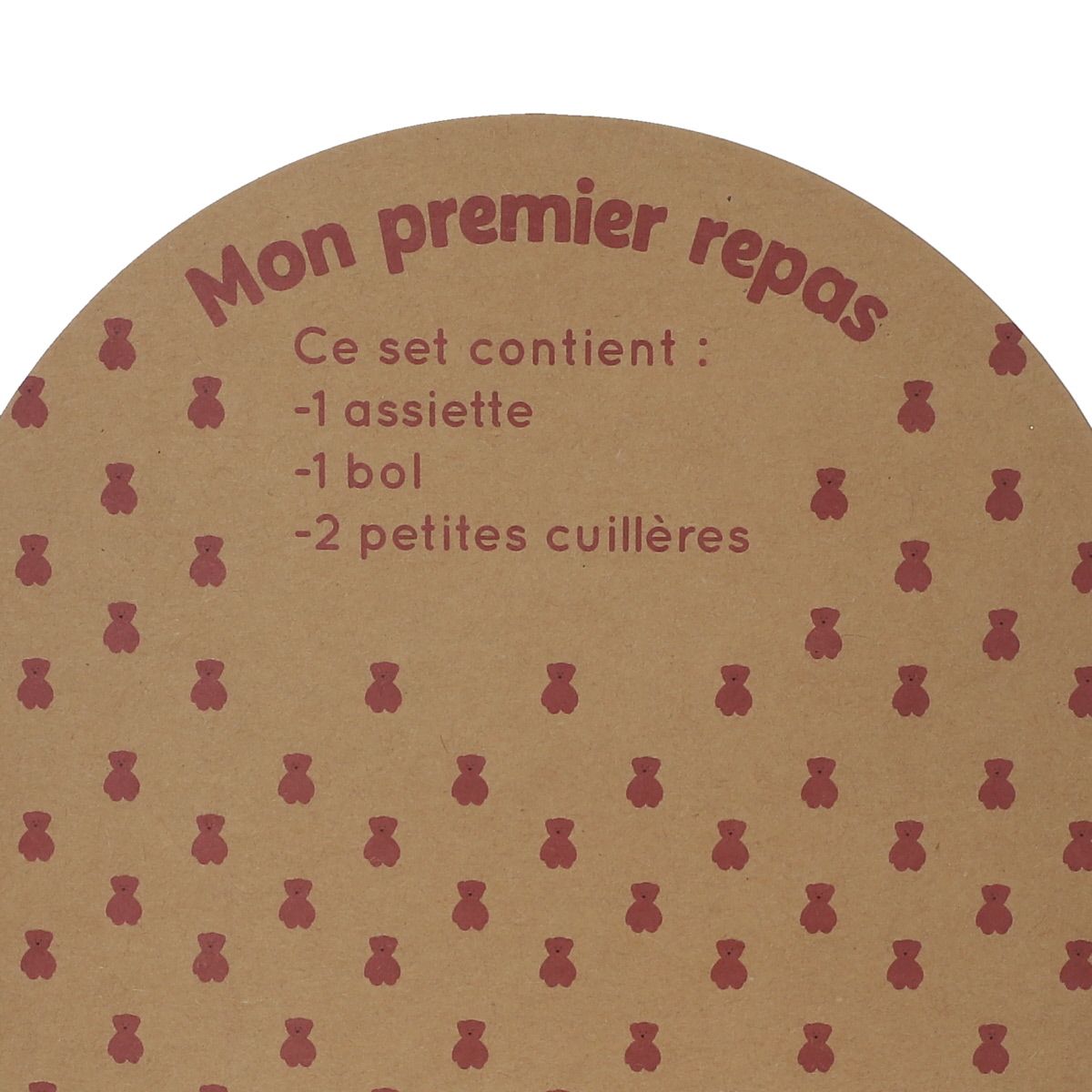 Coffret premier repas bébé silicone pêche Pause goûter