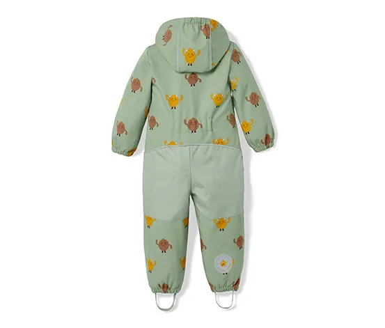 Softshell-Einteiler, mit Monsterprint