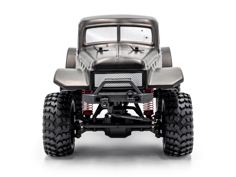 Funtek Scale Crawler CR12 Outlaw Schwarz, RTR, 1:12 4x4 Rock Crawler Pick-up