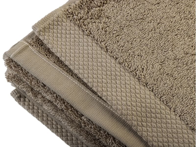 COCON Duschtuch 70 x 140 cm, Taupe Weiches Frotteetuch