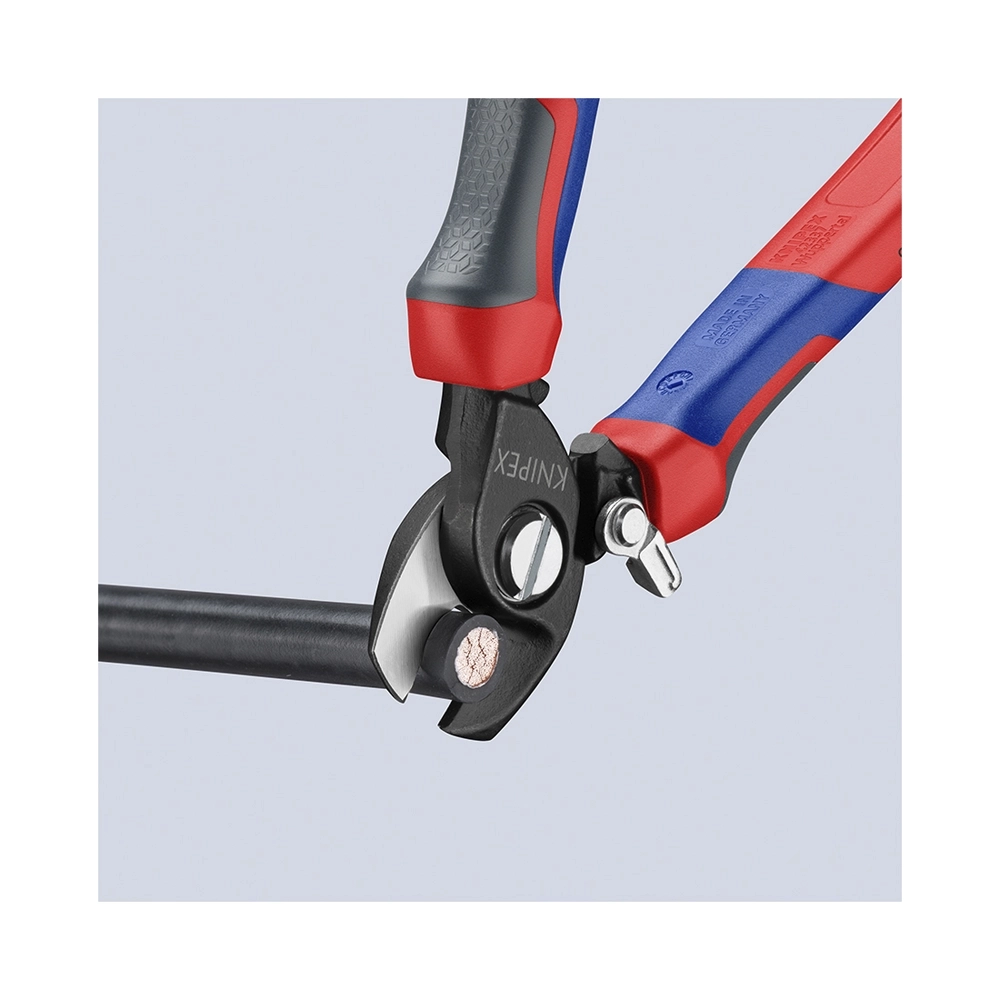 KNIPEX Kabelschere mit Öffnungsfeder