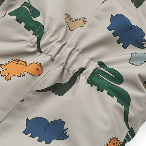 Liewood Isa Flyverdragt, Dinosaurs/Mist, 104 cm