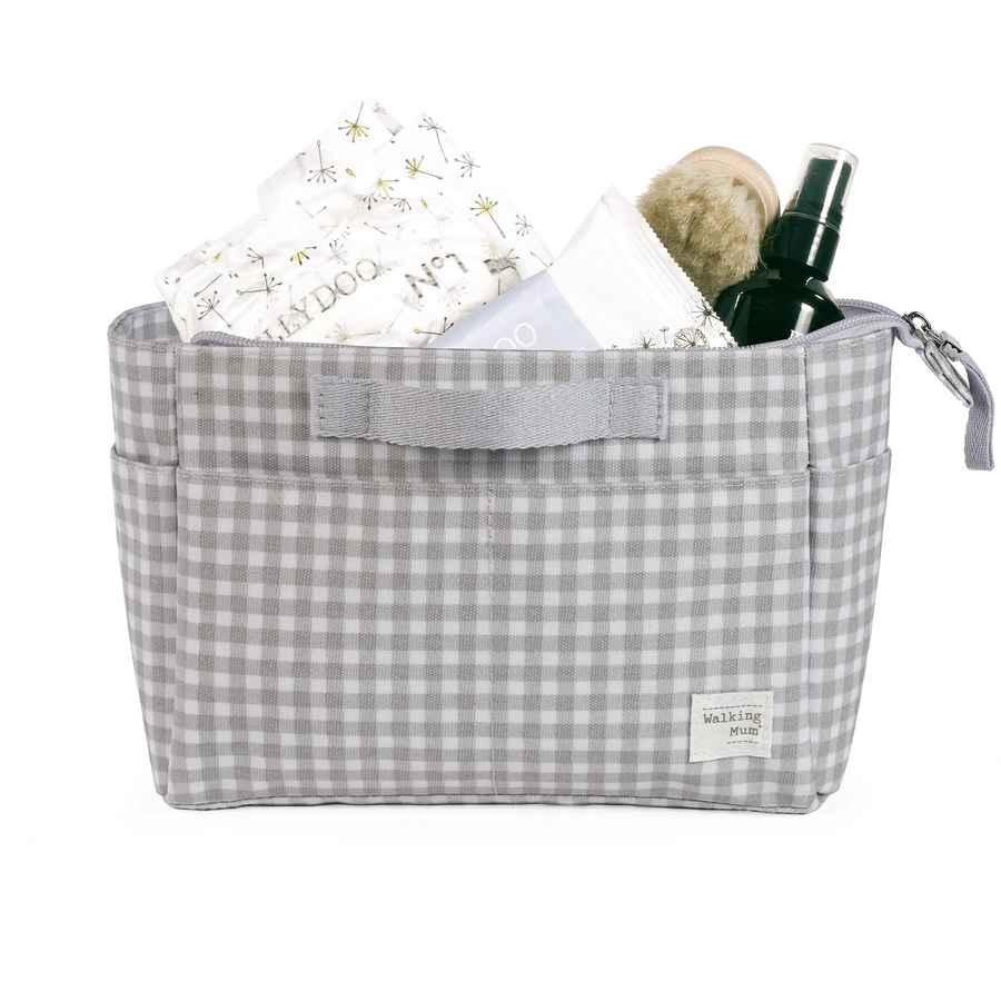 Walking Mum Wickelorganizer I Love Vichy grau