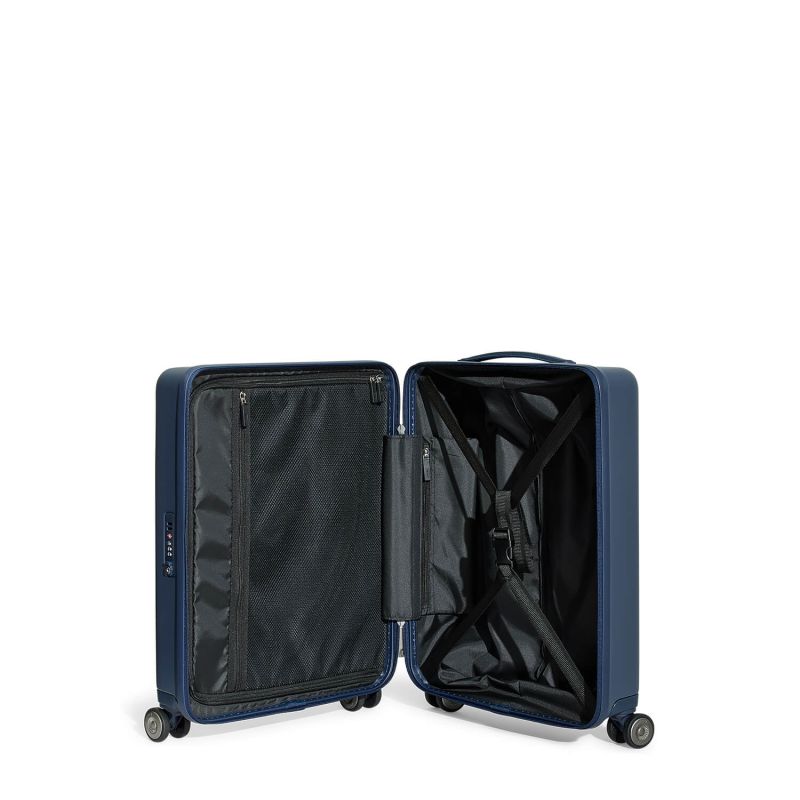 Valise cabine rigide Neo aviona 55 cm Bleu petrol mat