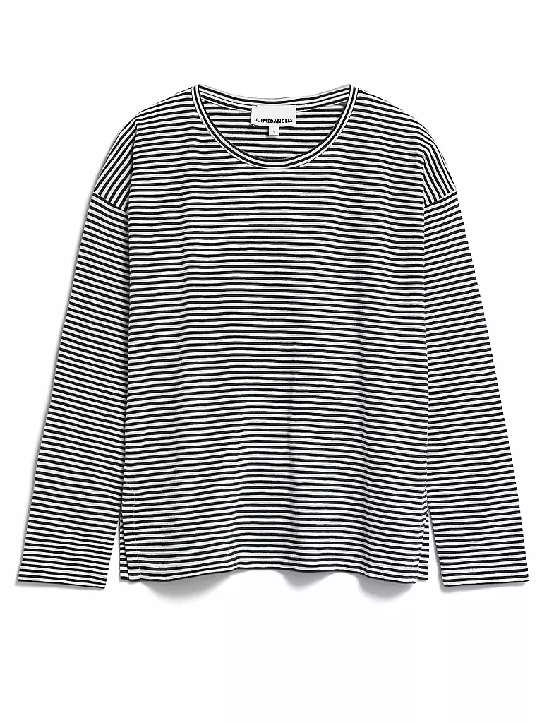 ARMEDANGELS Langarmshirt XIANAA schwarz